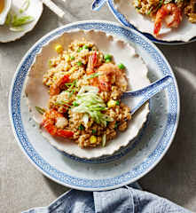 Kantonesischer Garnelen-Reis