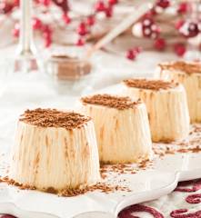 Panna cotta de turrón de Jijona