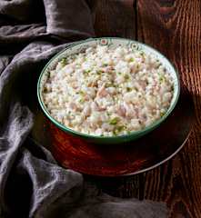 Risotto con le rane