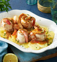 Tirabuzones de lenguado