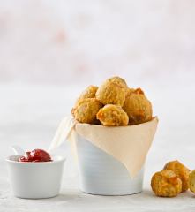 Pop corn di cavoletti di Bruxelles