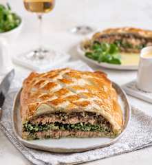 Łosoś à la Wellington