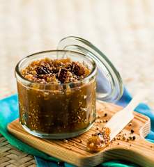 Chutney de tomate verde