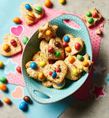 Biscuits noix de coco et noisette