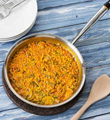 Paella de verduras (Hestan Cue™)