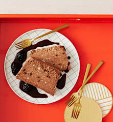 Schokoladen-Whiskey-Parfait