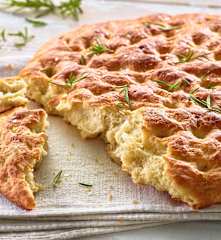 Focaccia mit Rosmarin