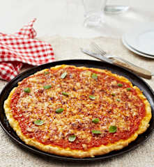 Pizza con masa de patata (sin gluten)
