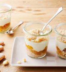Verrine à l'abricot