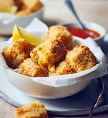 Vegane Cheese-Nuggets