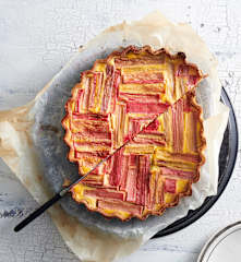 Crostata al rabarbaro
