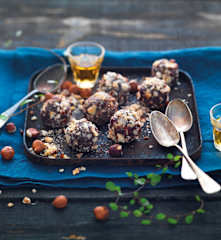 Truffes chocolat-noisette