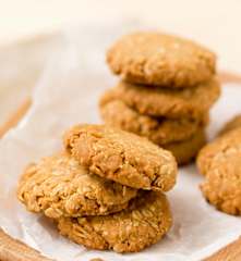 Haferflocken-Kokos-Cookies