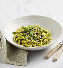 Trofie al pesto (vegan)
