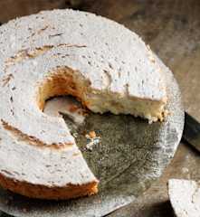 Angel cake de avelã