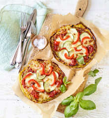 Low Carb Zucchini-Pizza