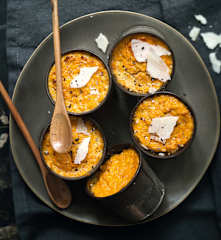 Petits flans de carotte
