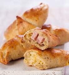 Kartoffel-Schinken-Hörnchen