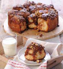 Słodki chlebek do odrywania (monkey bread)