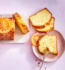 Getränkter Orangencake