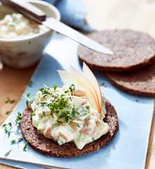 Deftiges Krabbenfrühstück