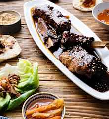 Wolno gotowane koreańskie żeberka i fajitas (z osłoną noża miksującego)
