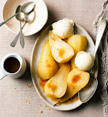 Pears in Orange Syrup