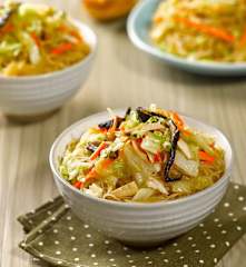 Vermicelli saltati con verdure miste