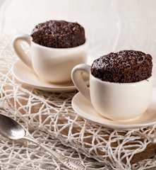 Extra čokoládový mug cake