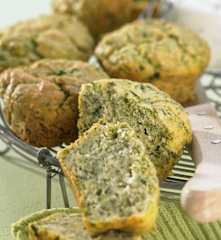 Grünkohlmuffins
