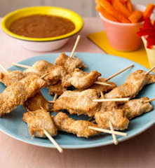 Satay Turkey Skewers