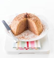 Cassata de avelã e chocolate