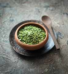 Cooking split green peas