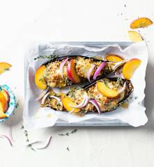 Berenjenas rellenas de cuscús