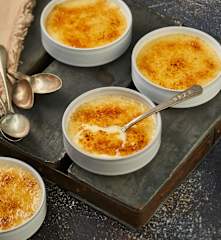 Crème brûlée à la vanille