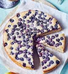 Heidelbeer-Apfel-Kuchen