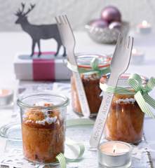 Mini-Stollen im Glas