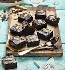 Bezlepkové čokoládové kostky