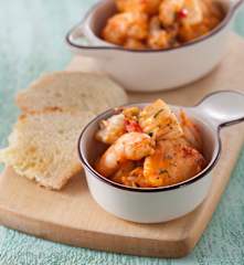 Seafood Stir-fry in Tomato Sauce