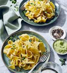 Pappardelle in Pfefferbutter