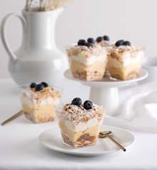 Kremówka w pucharkach