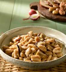 Gnocchi di castagne ai funghi