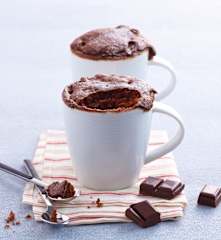 Mug cake au chocolat