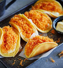 麻薯肉松蛋烘糕