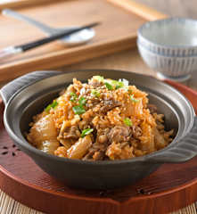 韓式五花牛泡菜炊飯