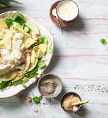 Ensalada Waldorf con pollo