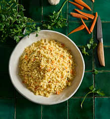 Arroz de cenoura