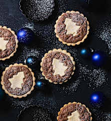 Tartaletas de brownie