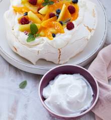 Eischnee erhitzt (Baisermischung)