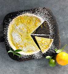 Orange Buttermilk Chess Pie